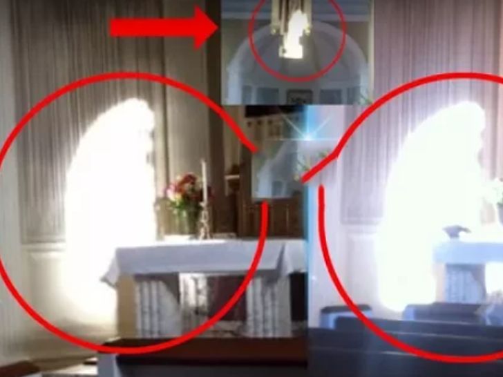 Watch This Another Virgin Mary Apparition Caught On Camera