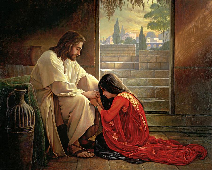 Forgiven is a painting by Greg Olsen