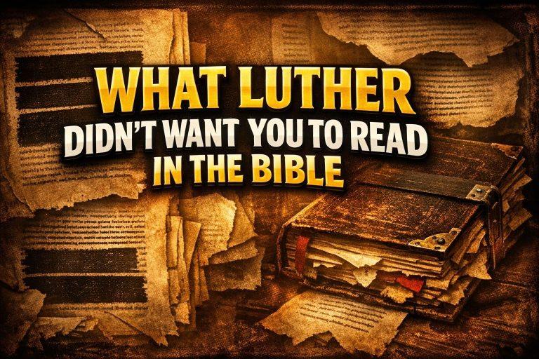 What Luther Didn’t Want You to Read in the Bible