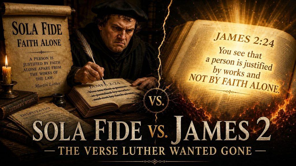 Sola Fide vs. James 2 — The Verse Luther Wanted Gone