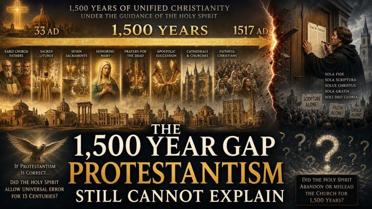 The 1,500 Year Gap Protestantism Still Cannot Explain