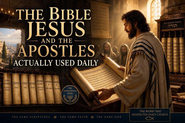 The Bible Jesus and the Apostles Actually Used Daily