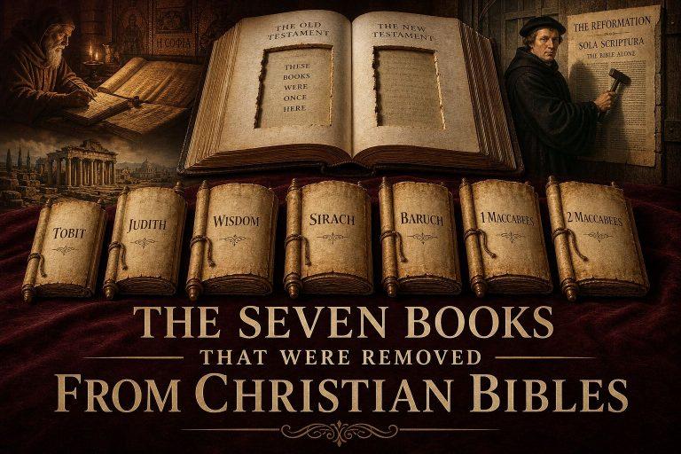 The Seven Books That Were Removed From Christian Bibles